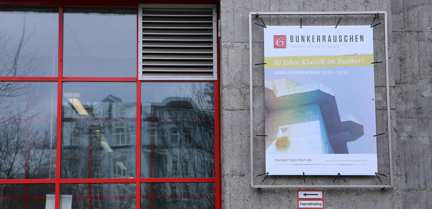 Bunkerrauschen – Plakat / Banner