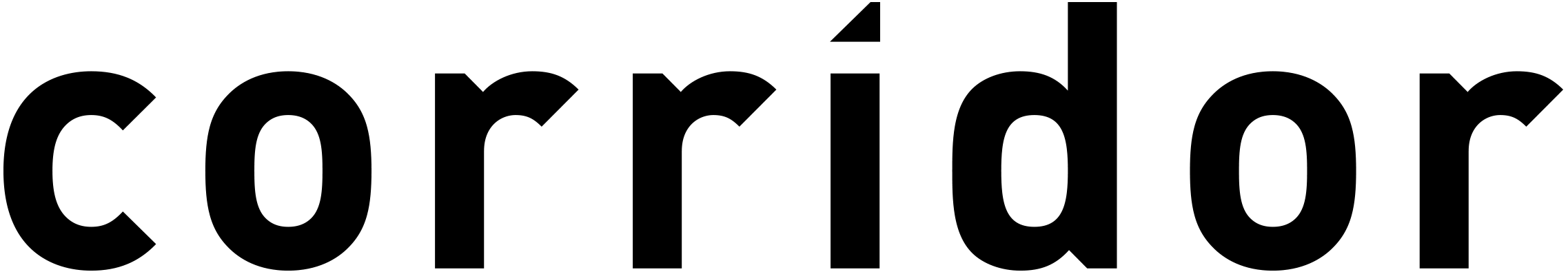 corridor Logo schwarz