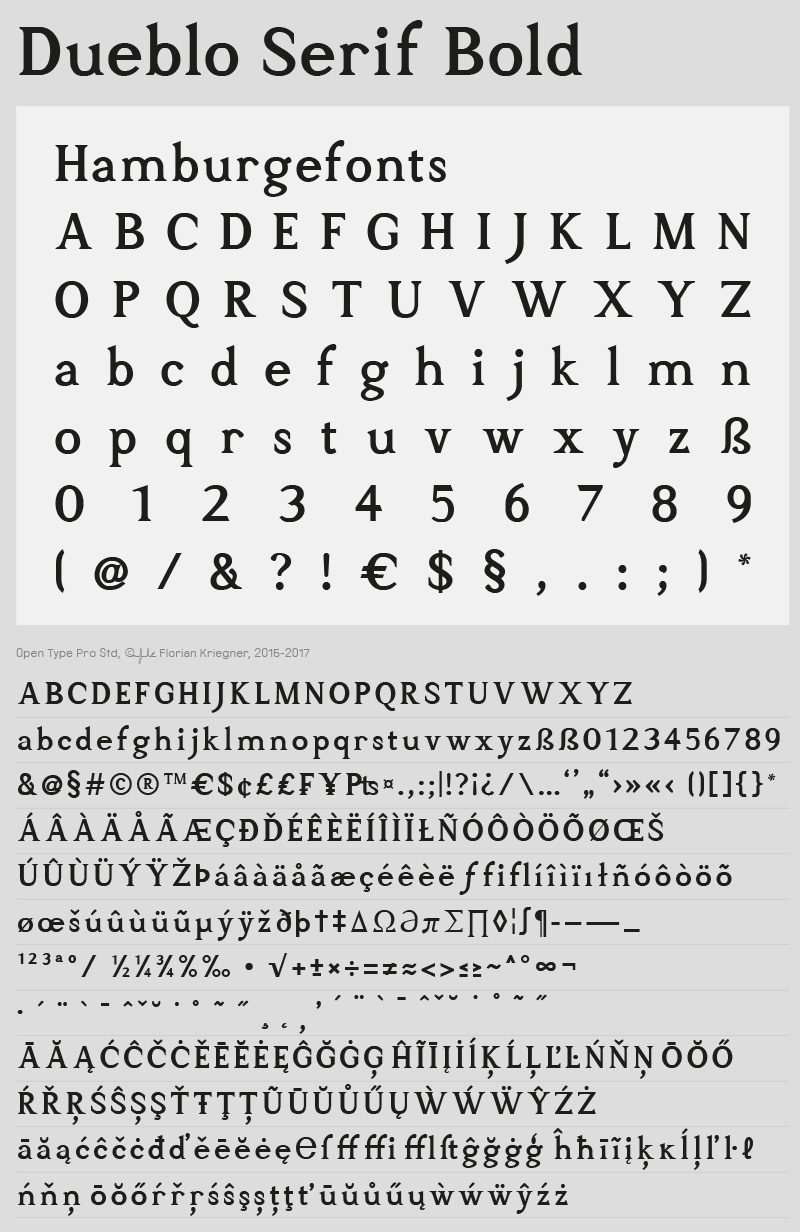 Dueblo Serif Bold corridor Fonts
